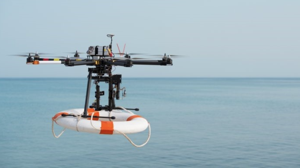 future drone flying for search and rescue