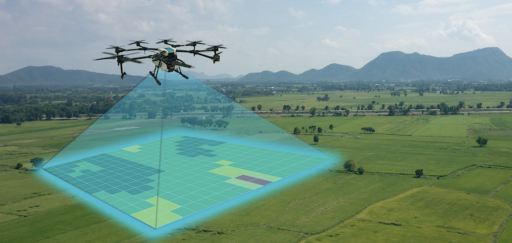 drone surveying and mapping land